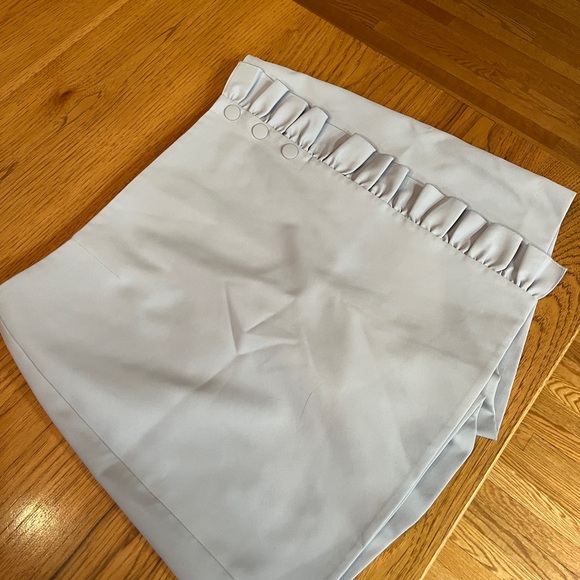 Tory Burch tech twill ruffle skirt - Picture 1 of 11